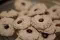 Chocolate Covered Almond Macaroons