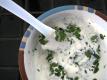 Gazpacho With Cilantro Cream