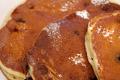 Cornmeal Pancakes With Applesauce
