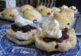 Currant Cream Scones