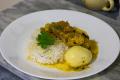 How To Make Curried Eggs On Rice