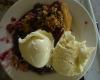 Double Cherry Crumble
