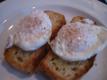 Eggs With Shrimps On Toast
