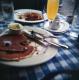 French Pancakes with Brandied Strawberries