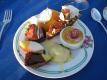 How To Make Blintzes With Fresh Peach Sauce
