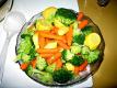 Green Mayonnaise With Fresh Vegetables