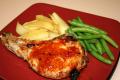 Curry Glazed Pork Chops