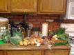 Green And Gold Vegetable Rings