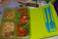 Green Rice Salad with Tomatoes
