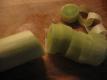 Potatoes And Leeks With Roquefort Cheese