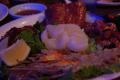 Lemon Fettuccine With Scallops And Three Peppers