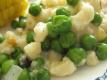 Mac And Cheese With Bacon And Peas