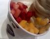 Rum-mango Frozen Yogurt