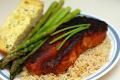 Steamed Salmon With Quick Spectrum Spicy Asian Marinade