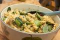 Mushroom and Spinach Salad