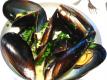 Mussels And Shallot-Wine Sauce