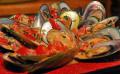 Mussels And Shallot Wine Sauce