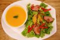Cherry Ambrosia Salad With Honey-orange Dressing