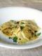 Pasta With Mushrooms In A Creamy Tomato Sauce