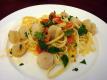 Pasta With Scallop And Wine Sauce