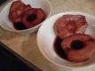 Cinnamon-Flavored Pears Poached In Red Wine