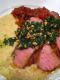 Baked Polenta With Bolognese Meat Sauce