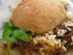 Snowcapped Pork Burgers