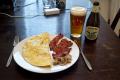 Pork And Mushroom Omelets