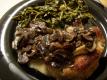 Paprika Pork Pudding With Mushroom Sauce