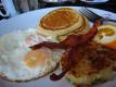 Cheddar  Potato  and Egg Pancake