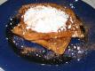 Pumpkin Waffles With Cinnamon Syrup
