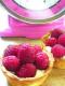 
Open-face Raspberry Tarts