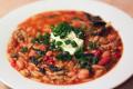 Red Bean And Pasta Soup