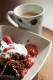How To Make Swedish Rice Pancakes With Rhubarb Sauce