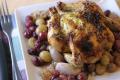 Roast Cornish Hens With Rosy Currant Glaze