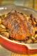 Roast Sliced Duck With Pecan Stuffing