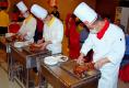 Roast Duck with Hoisin Sauce in Chinese Pancakes