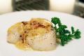 Scallops In Saffron Sauce
