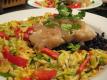 Sole Amandine With Shredded Zucchini