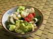 Shrimp & Cucumber Tomato Salad