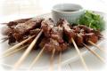 Skewered Beef With Sesame Marinade