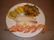Skewers Of Shrimp And Red Onion