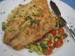 Sole Stuffed With Mixed Vegetables
