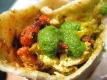 How To Make Spicy Potato & Roti Roll