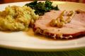 How To Make Spinach With Ham