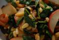 Loin Of Lamb With Spinach And Pine Nuts