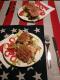 How To Make Stars And Stripes Burgers