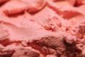 Strawberries Over Strawberry Ice Cream