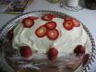 Strawberry Cream Filled Angel Cake
