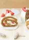 Strawberry Cream Puff Dessert Cake